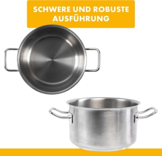 ILIOS Kochkunst Fleischtopf, Inhalt: 3,80 Liter, Höhe: 120 mm, ø: 200 mm