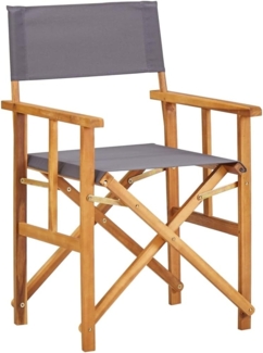 vidaXL Regiestuhl Massivholz Akazie 45951