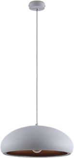 Lindby Hängeleuchte Gerwina, Metall, Weiß IP20, 1 x 60 W