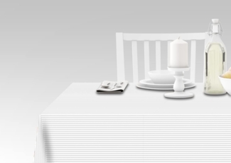 Doge Milano Tischdecke mit Digitaldruck, 100% Made in Italy Rutschfeste Tischdecke für Esszimmer, waschbar und schmutzabweisend, Model Keyword - Rochester, cm 140x140