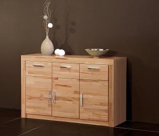 Sideboard / Anrichte, in kernbuche teil-massiv, geölt
