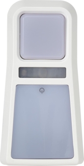 ABUS LED-Nachtlicht Julie Orietierungslicht für Steckdosen und Kinderzimmer - mit Taschenlampen-Funktion (tragbar) - wiederaufladbar - weiß - 73163