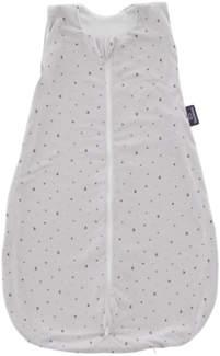 Sommerschlafsack LIEBMICH Baumwolle Moon grau, Größe 80