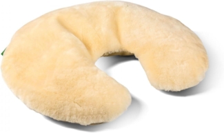 Fellhof Lammfell Stillkissen 67cm x 58cm x 18cm creme