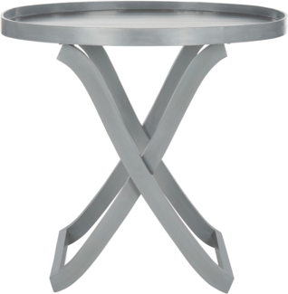 SAFAVIEH Modern Wooden Accent Table, in Grey, 91 X 68 X 85.85