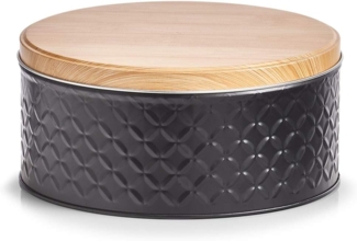 Vorratsdose Scandi, schwarz - Ø 20cm x 9,3cm