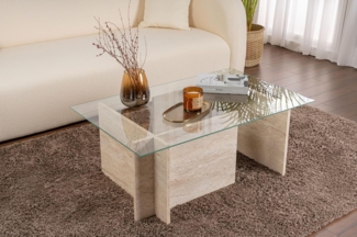 Skye Decor Couchtisch 100% TEMPERED GLASS, 40 cm x 65 cm x 105 cm 353NRD11