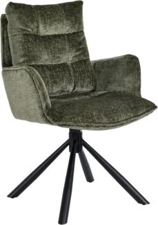 Duhome Esszimmerstuhl (8610A), 180° drehbar Rückstellfunktion, Automatische Rückstellfunktion