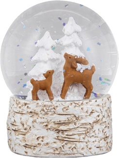 HTI-Living Rehfamilie Schneekugel