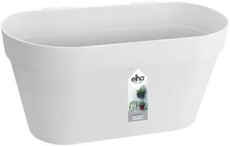 elho Loft Urban Green Wall Pflanztopf Duo 28 - Blumentopf für Balkon & Außen - Ø 28. 0 x H 13. 2 cm - Weiß/Weiss