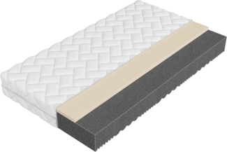 Komfortschaummatratze Upoz 22 (Größe: 200 x 200)
