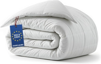 Amazinggirl Bettdecke Ganzjahresdecke 240x220 cm - Duvet Bett Decke Schlafdecke Steppbettdecke Quilt Bettzeug und Bettdecken mit Füllung Oeko-Tex-Zertifikat