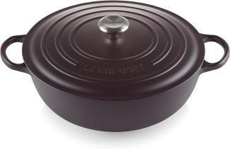 La Marmite 32 cm Schwarz Gusseisen Signature Le Creuset - GasBackofen geeignet