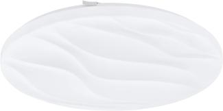 Eglo 99344 LED Deckenleuchte BENARIBA Kunststoff weiß 22W Ø:44cm 3000K