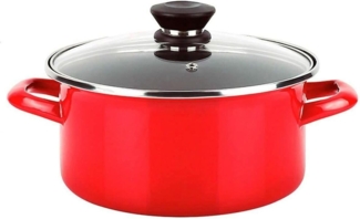 Kasserolle FAGOR Optimax Rot Emaillierter Edelstahl (Ø 26x14 cm)