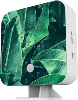 Northpoint LED Dekolicht Naturgeräuschebox Vogelzwitscher Bewegungsmelder Licht Aufladbar