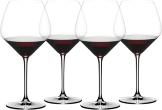 Riedel Heart to Heart Champagner, Kauf 4 Zahl 3, Champagnerglas, Sektglas, hochwertiges Glas, 305 ml, 5409/85