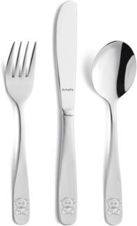 Amefa TEDDY Kinderbesteck Set 3-teilig mattiert