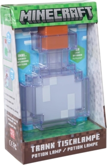 MINECRAFT - LED-Potion, Flasche, Nachtlicht, Tischlampe, dekorative Lichter im Minecraft Design