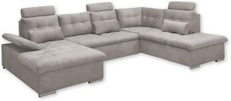 Schlafsofa Taupe - Medan XXL