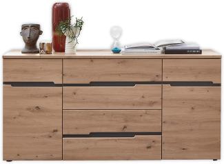 Sideboard MEMPHIS, MDF Artisan Eiche Nb.