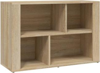 vidaXL Sideboard Sonoma-Eiche 80x30x54 cm Holzwerkstoff 819479