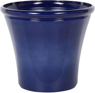 Blumenkübel KOKKINO Stein 50 cm Marineblau