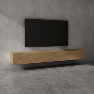 doporro Lowboard TV Schrank Wohnzimmer Fernsehtisch TV-Tisch Modern TV-Lowboard F02