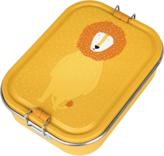 Trixie Baby Lunchbox Brotdose 20 x 15 x 6 cm Edelstahl Versperdose Pausenbrot, feste Trennung