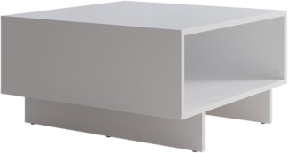 Couchtisch Luka Weiß 60 x 60 cm Vicco