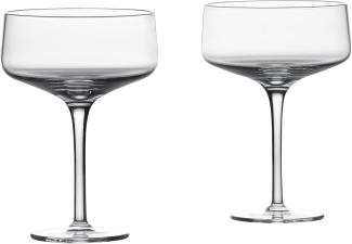 Zone Denmark Coupe / Cocktail Glas Rocks, 2er Set, Cocktailglas, Schaumweinglas, Glas, Kristallglas, H 13. 5 cm, 10600