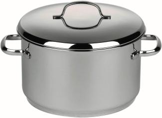 Riess Cristall Fleisch- Kochtopf mit Deckel Ø18cm 2,4 Liter Edelstahl Induktion