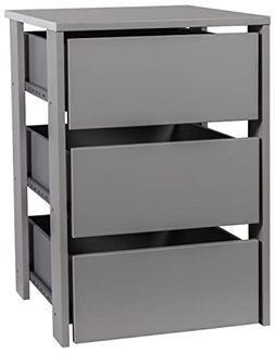 Composad | Interne Kommode für Schränke, Schubladenstruktur für Innenschränke, Abmessungen (BxHxT) 46,4 x 66,8 x 48,9 cm, Farbe Grau, Made in Italy