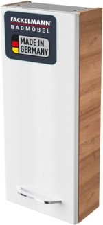 Fackelmann MILANO Hängeschrank 30 cm, Braun hell/Weiß