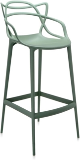 Kartell Masters Stool Hocker, Grün Sauge, H. 75