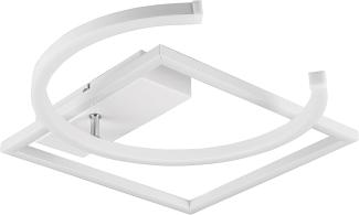 LED Deckenleuchte PIVOT Weiß - dimmbar 30x30cm Warmweiß