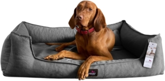 SCARLETT Orthopädisches Hundebett - 40 Anthrazit, 90x75cm
