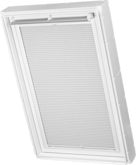 ventanara Dachfensterplissee Dachfenster passend für Velux Fenster Grau Verdunkelung FK06