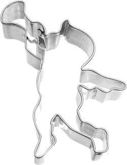 Birkmann Ausstechform Posaunenengel, Ausstecher, Plätzchenform, Keks, Plätzchen, Edelstahl, 8 cm, 191358