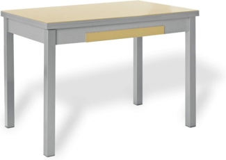 ASTIMESA Küchentisch mit Flügeln, Beige, 90x50 cm