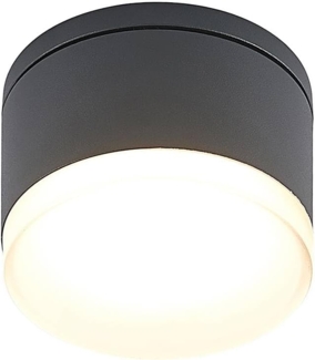 Lindby Außen-Wandleuchte Mathea, 1x8,2 W LED, warmweiß