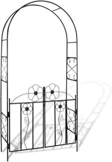 Gartentor Rosenbogen Rankgitter Rosensäule Spalier Pergola 40784