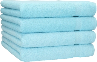 Betz Duschtücher 4 Stück Duschtücher Set Palermo Größe 70x140 cm, 100% Baumwolle (Set, 4-St)