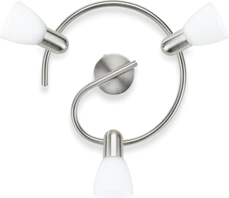 Philips burlap plate/spiral nickel 3x40W 230V