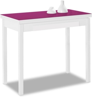 ASTIMESA Küchentisch, Aubergine, 90x100 cm