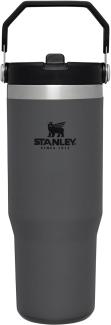 Stanley Isolierbecher The Iceflow Flip Straw Tumbler 0,89l Charcoal