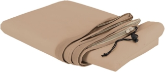 Rivanto® Frostschutzhaube XL 220x220 cm, Pflanzen Abdeckung mit Reißverschluss und Kordelzug, atmungsaktiv