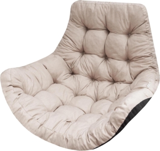 Bjird Stuhlkissen Hängesessel Kissen, Auflage für Polyrattan & Rattan Hängeschaukel, Sitzauflage für Hängekorb - Indoor & Outdoor geeignet