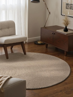HANSE Home Wollteppich Eleni, rechteckig, Höhe: 18 mm, Handgetuftet, Wolle, Natur, Wohnzimmer, Schlafzimmer, Skandi, Hygge