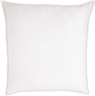 Traumschlaf Uni Kissenbezug White Collection Pico-Pico|70x90 cm| taupe